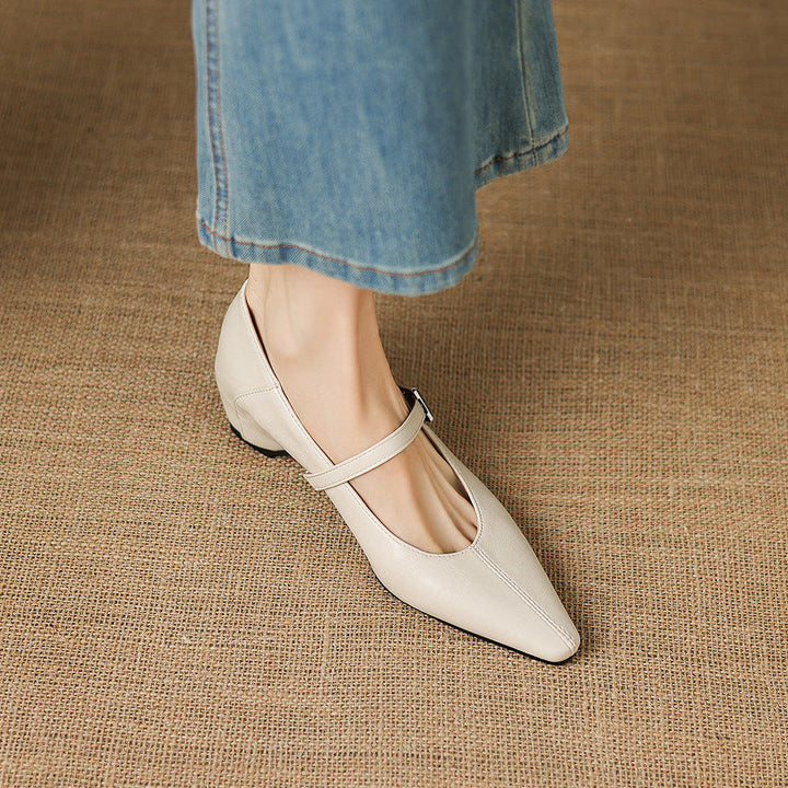 Tamsin mary jane flats for women