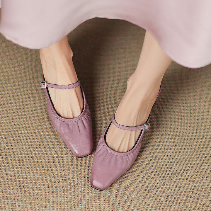 Vanya mary jane mules for women