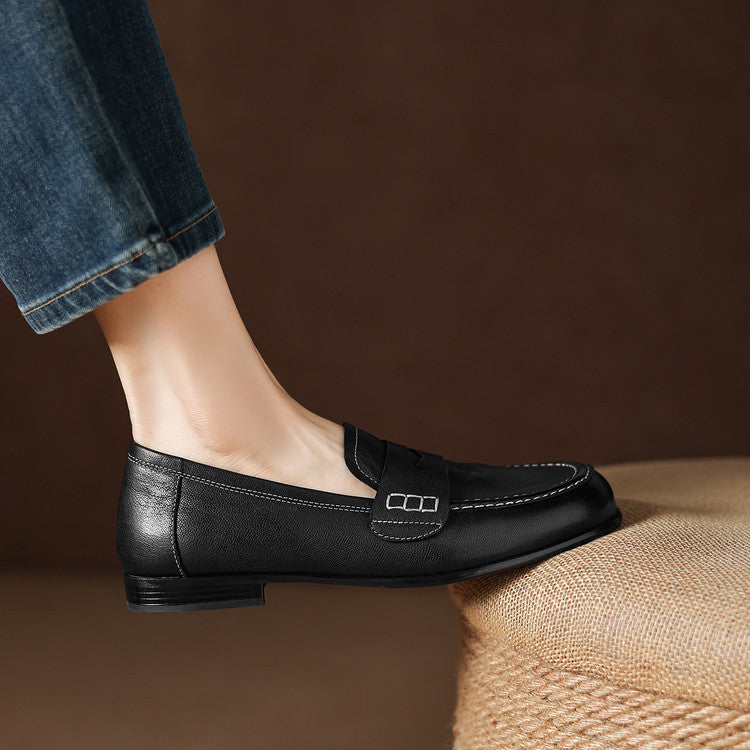 Galea genuine leather loafers for women