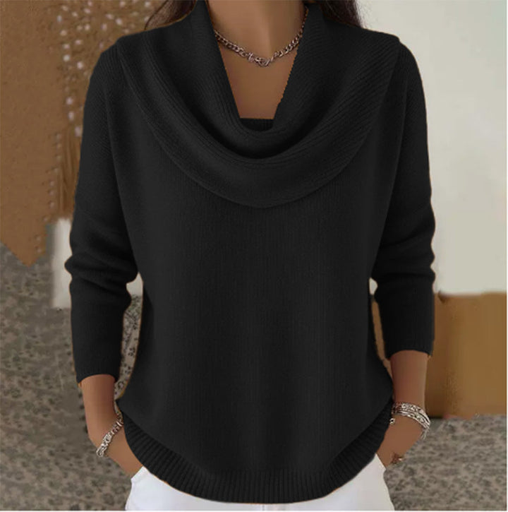 Julia cowl neck sweater for women