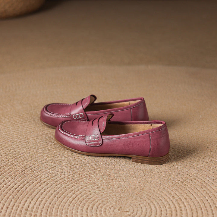 Galea genuine leather loafers for women