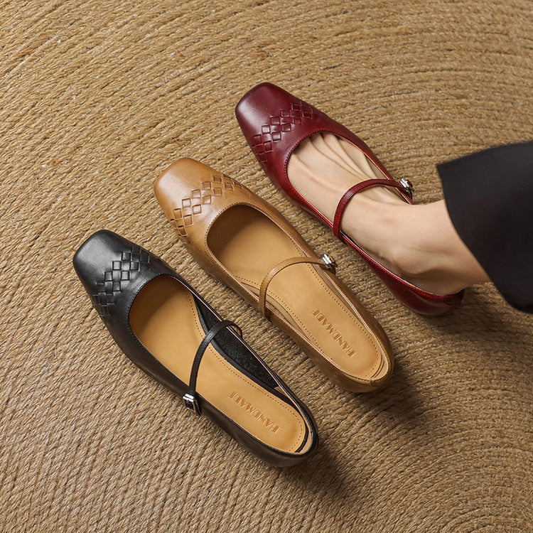 Verity mary jane flats for women