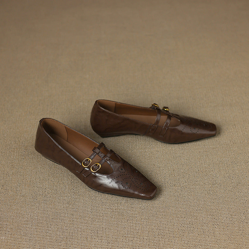 Ceyla mary jane flats for women