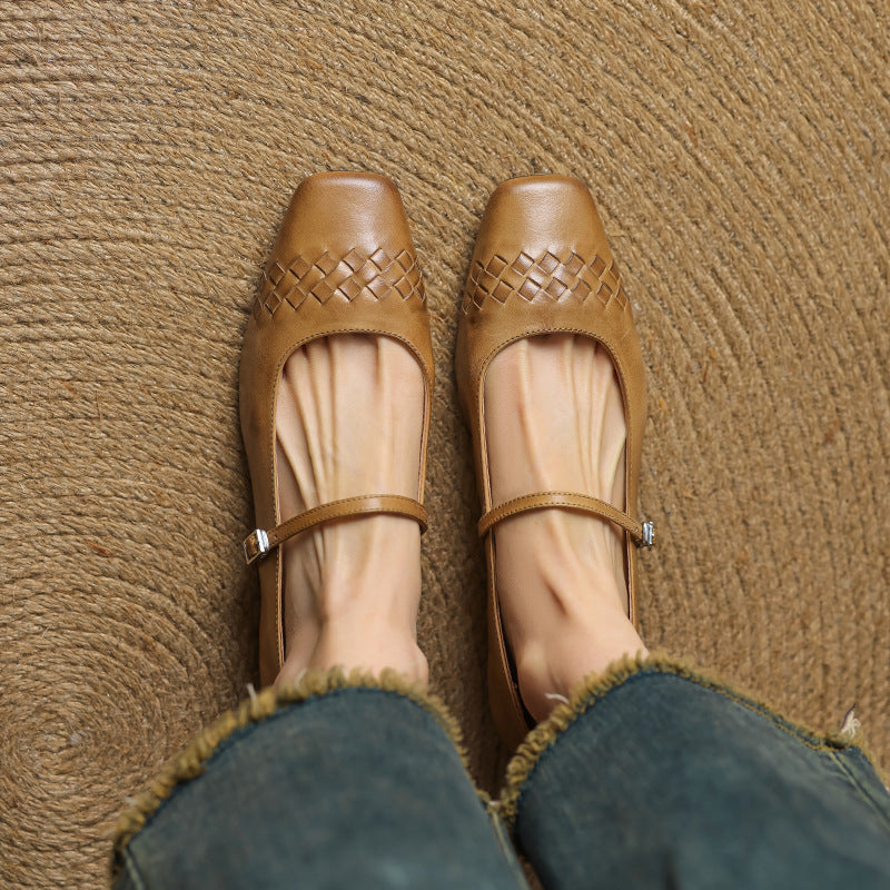 Verity mary jane flats for women