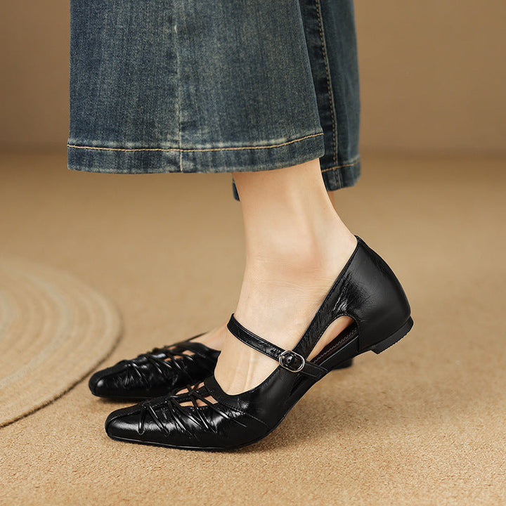 Quenby mary jane flats for women
