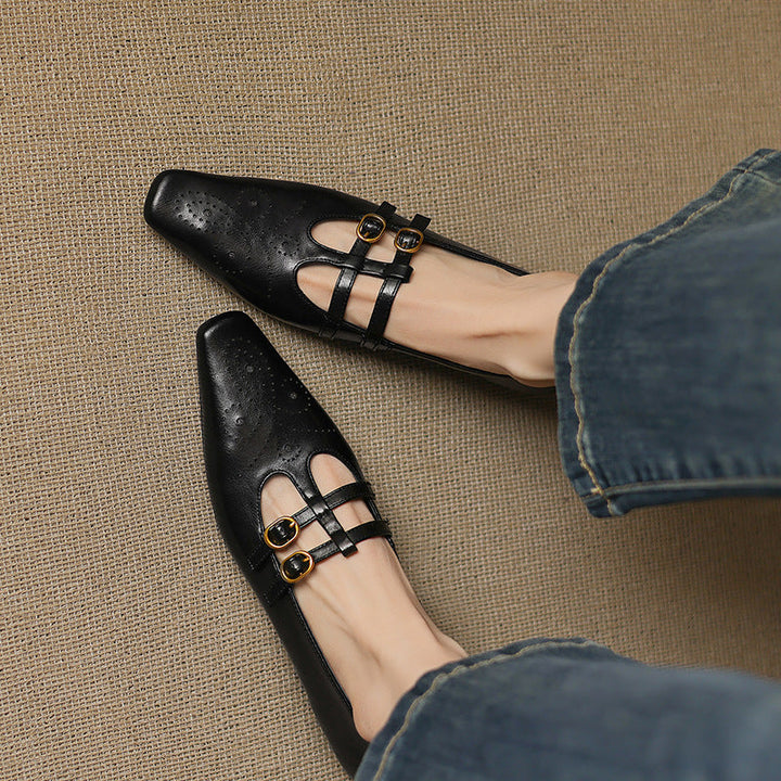 Ceyla mary jane flats for women