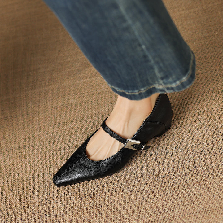 Tamsin mary jane flats for women