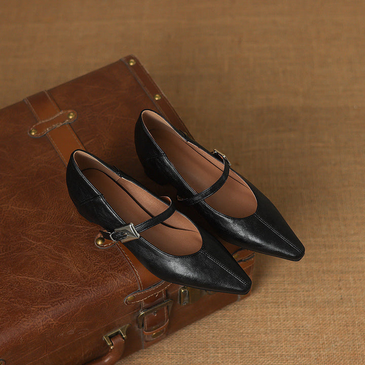 Tamsin mary jane flats for women