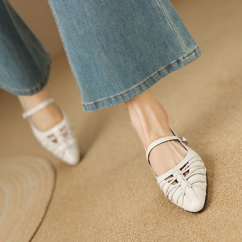 Quenby mary jane flats for women