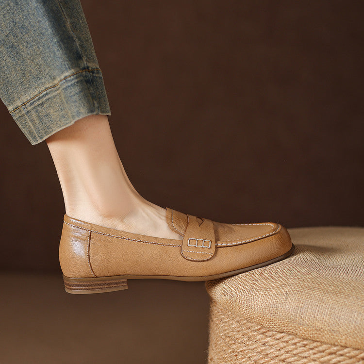 Galea genuine leather loafers for women
