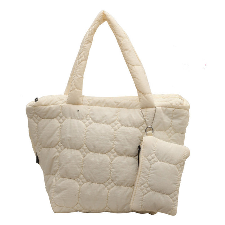 CloudQuilt™ Tote Bag Set Orange