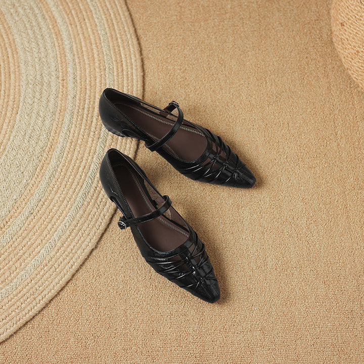 Quenby mary jane flats for women
