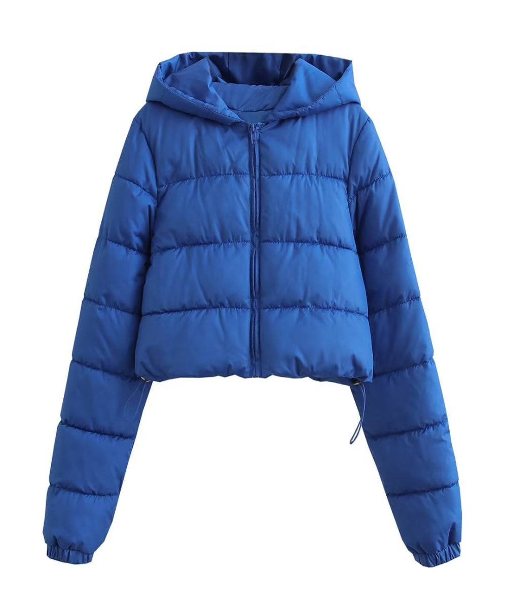 Denise™ | Cropped Hooded Jacket
