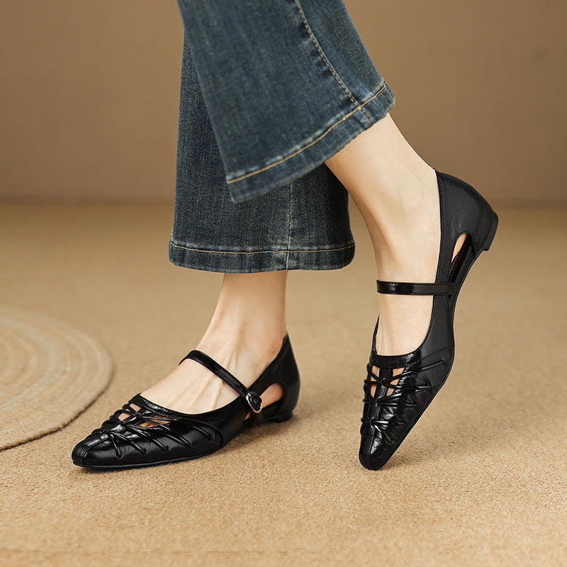 Quenby mary jane flats for women