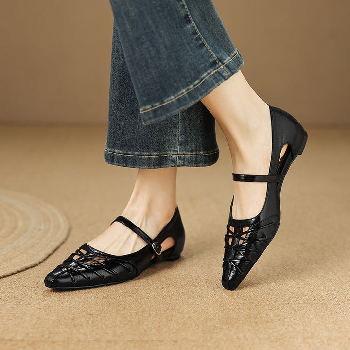 Quenby mary jane flats for women