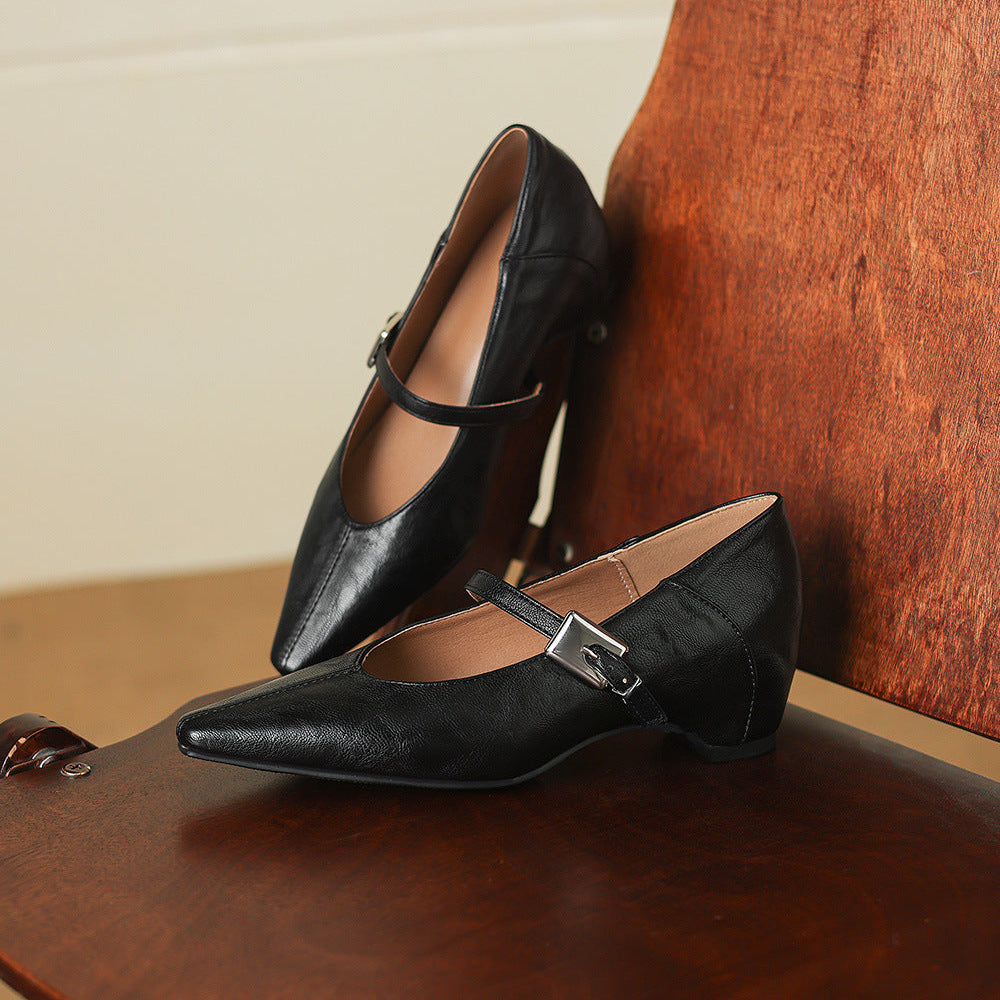 Tamsin mary jane flats for women