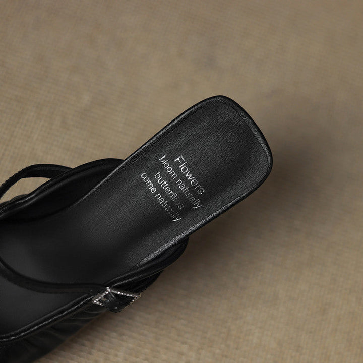 Vanya mary jane mules for women