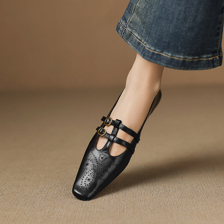 Ceyla mary jane flats for women