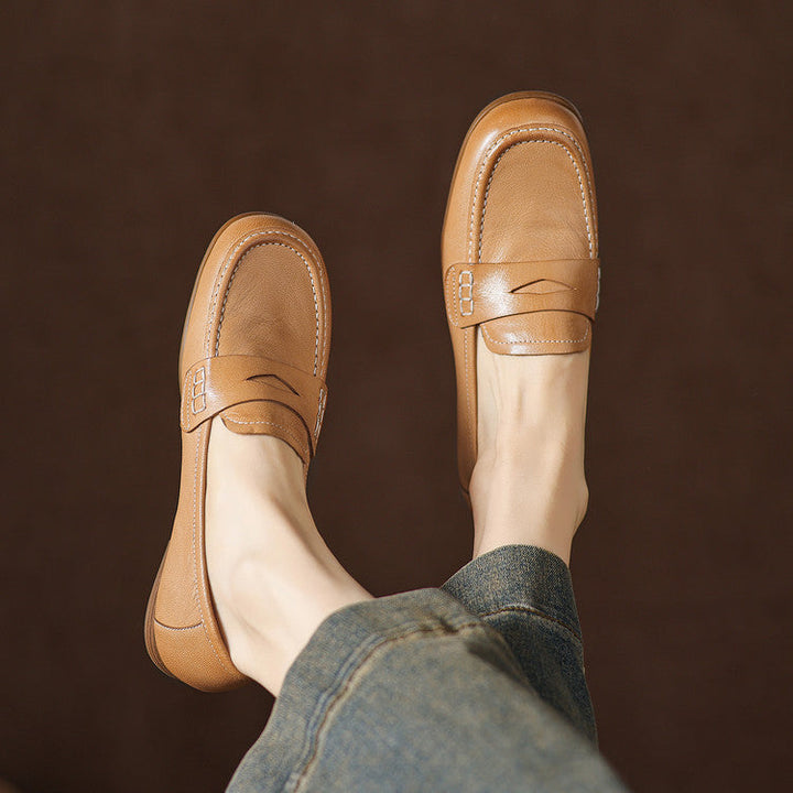 Galea genuine leather loafers for women
