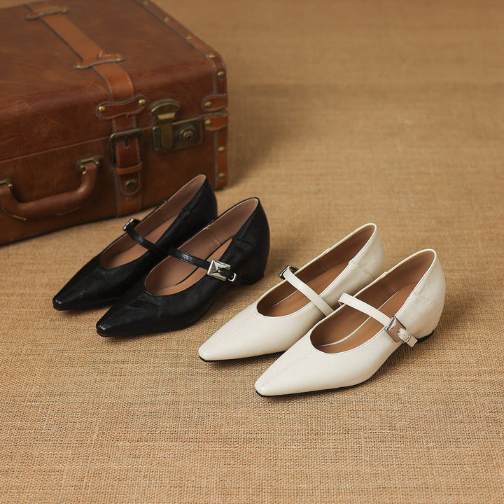 Tamsin mary jane flats for women