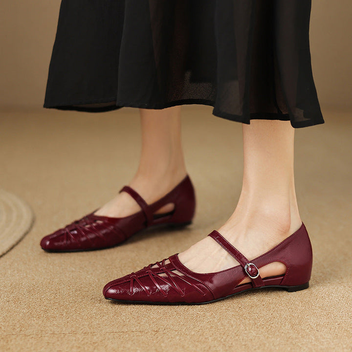 Quenby mary jane flats for women