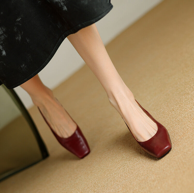 Ersa genuine leather slingbacks for women