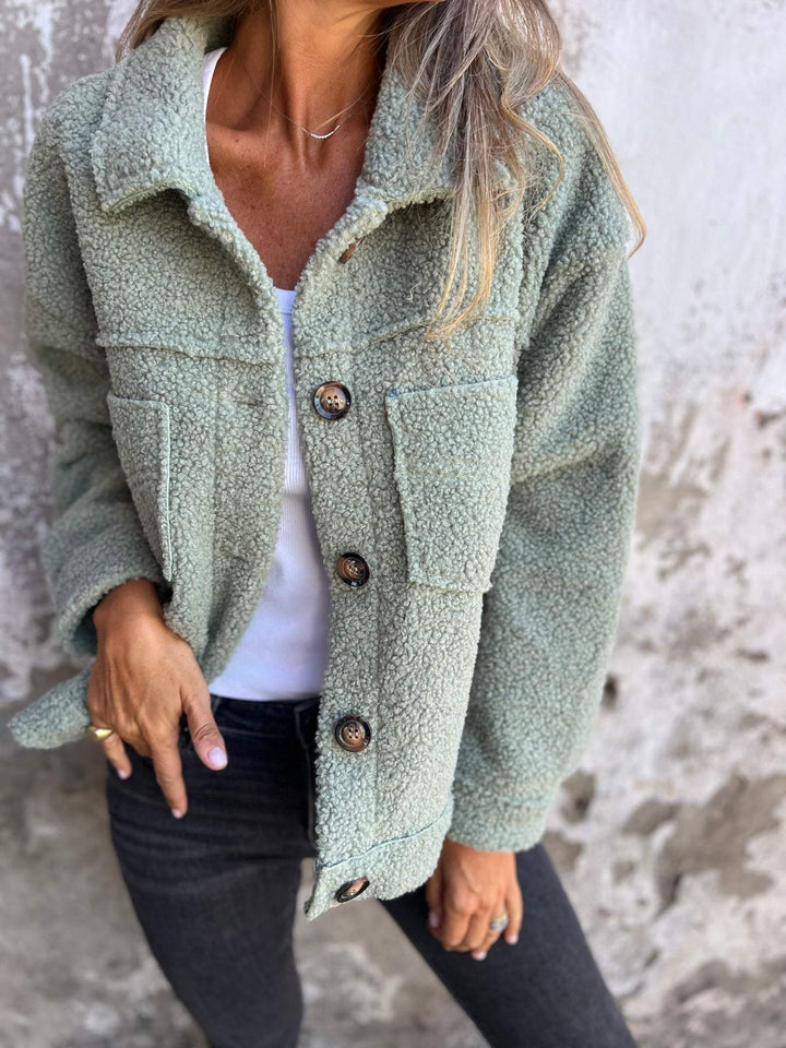Doreen™ | Buttoned Fleece Jacket