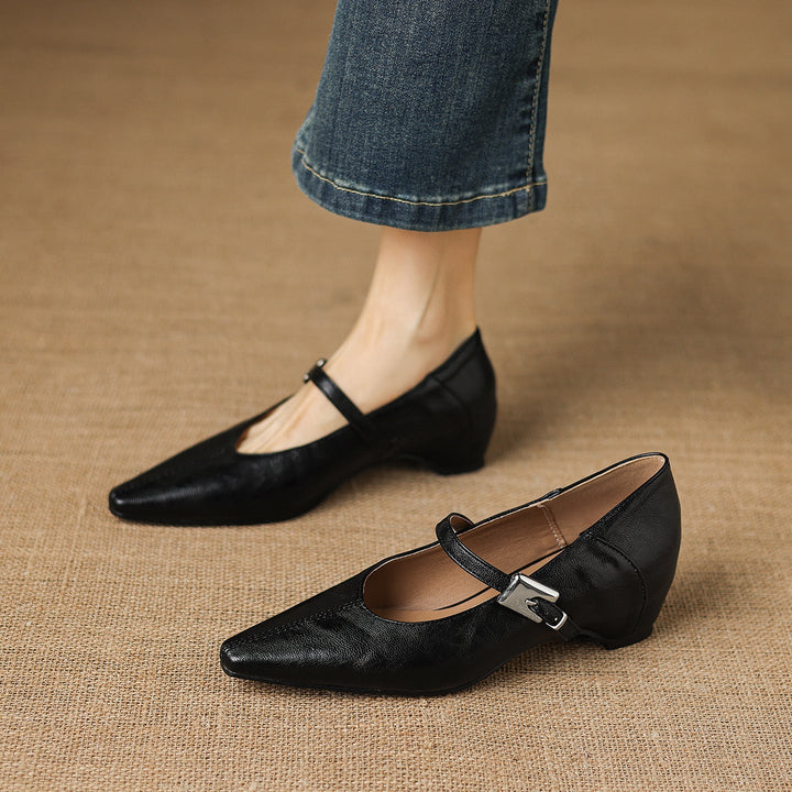 Tamsin mary jane flats for women