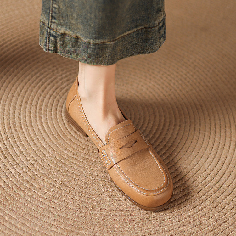 Galea genuine leather loafers for women