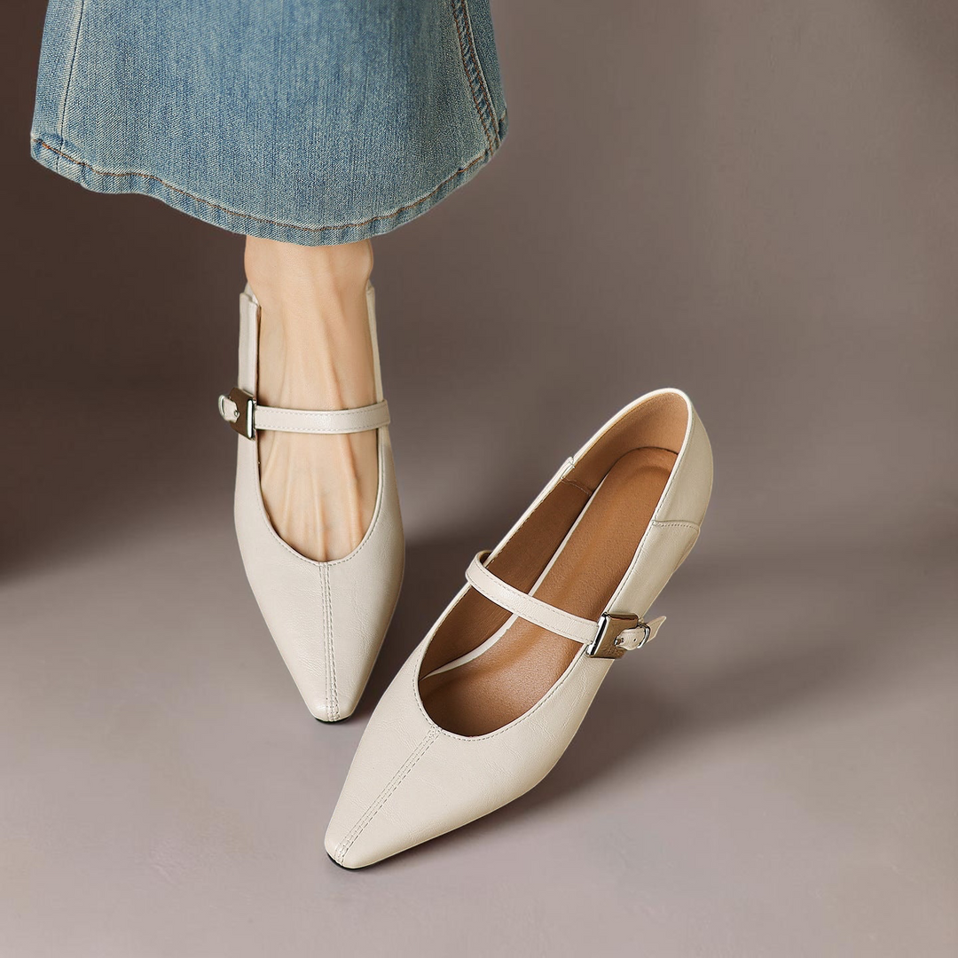 Tamsin mary jane flats for women