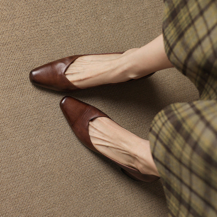 Zila genuine leather heels for women