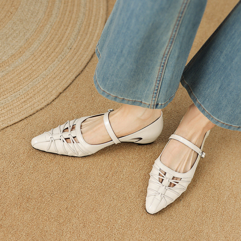 Quenby mary jane flats for women