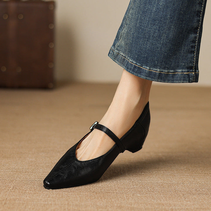 Tamsin mary jane flats for women