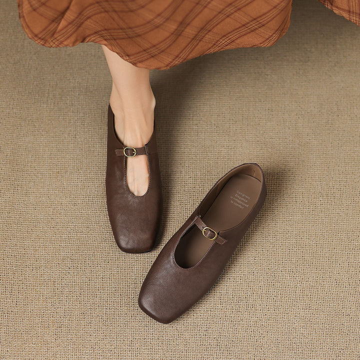 Elspeth mary jane flats for women