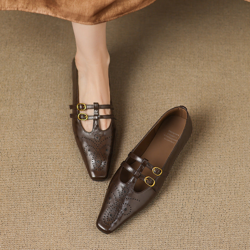 Ceyla mary jane flats for women