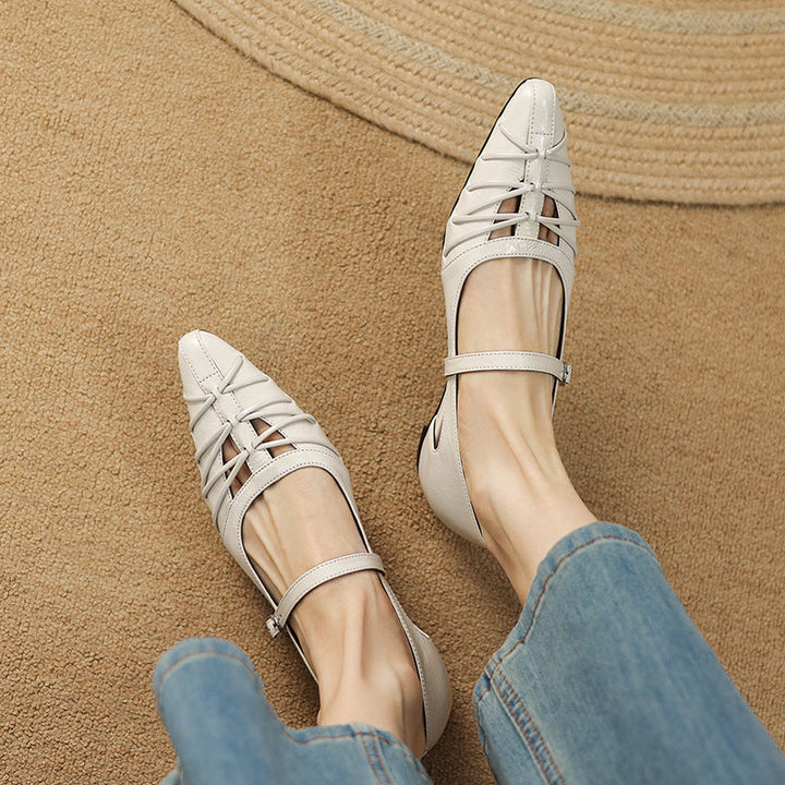 Quenby mary jane flats for women