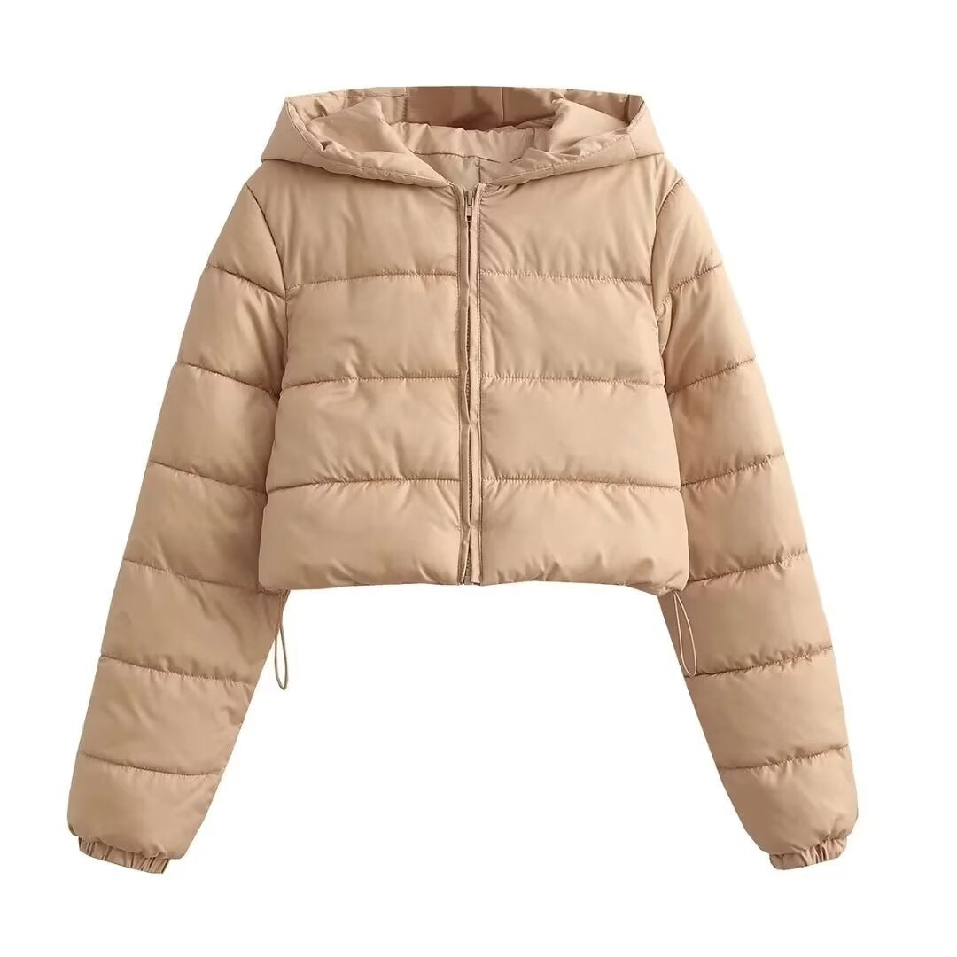 Denise™ | Cropped Hooded Jacket