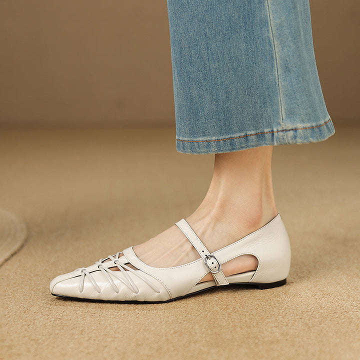 Quenby mary jane flats for women