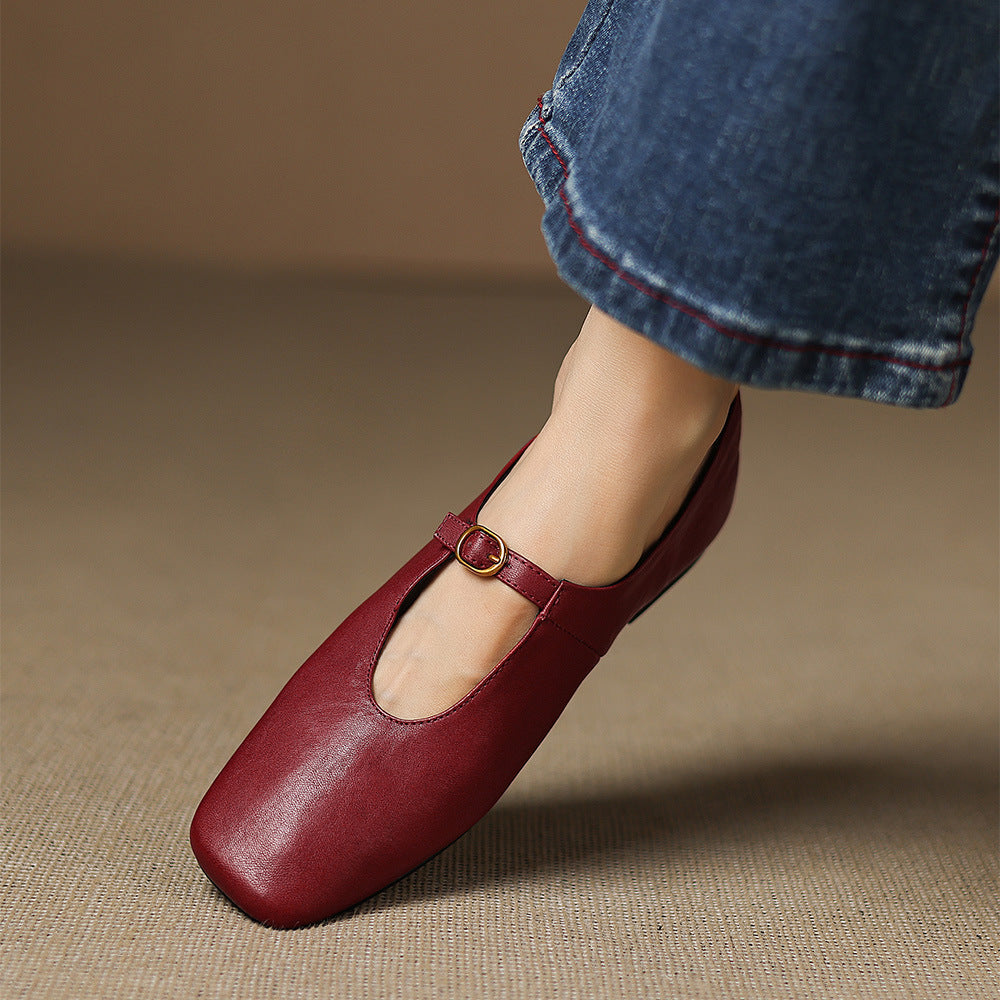Elspeth mary jane flats for women