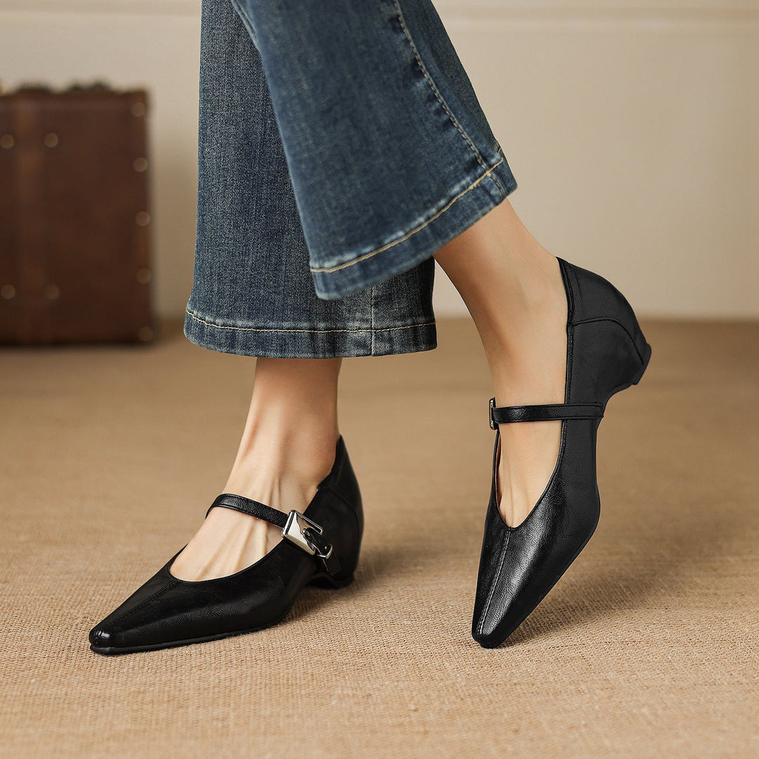 Tamsin mary jane flats for women