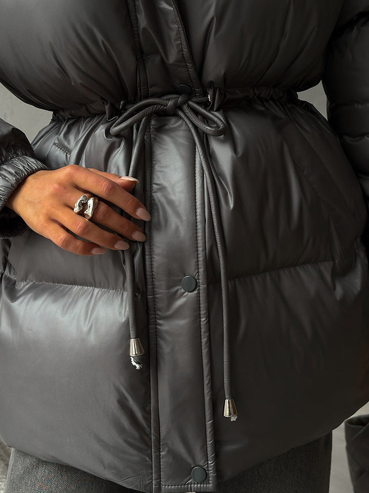 Valerie™ | Belted Padded Coat