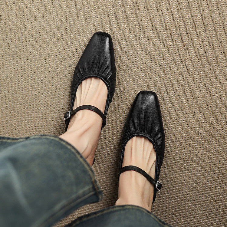 Vanya mary jane mules for women