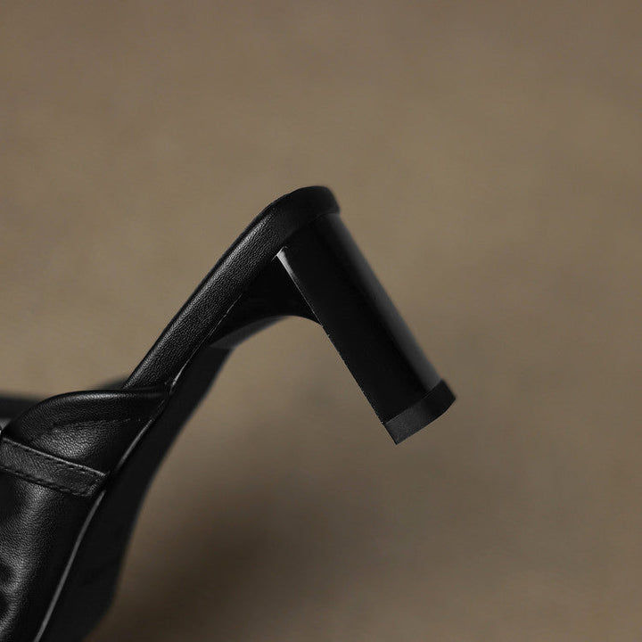 Vanya mary jane mules for women