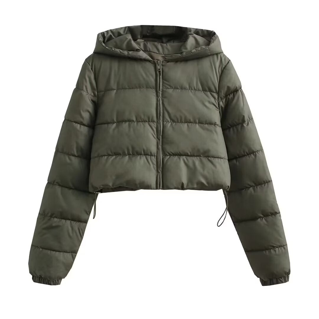 Denise™ | Cropped Hooded Jacket