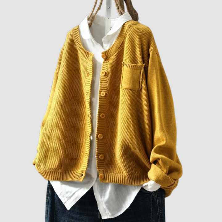 Berlinda cozy knit cardigan for women