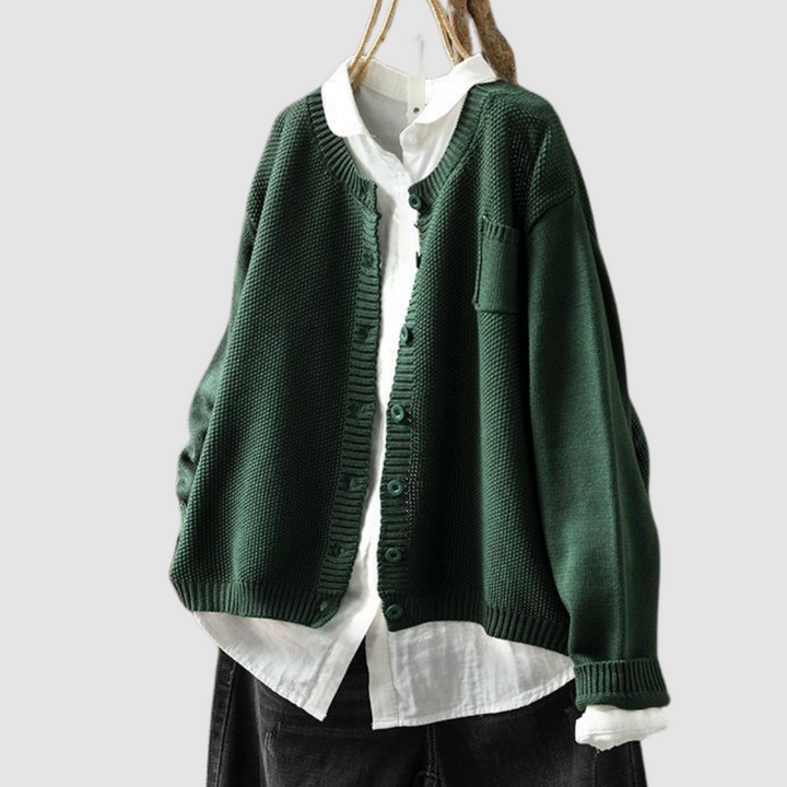Berlinda cozy knit cardigan for women