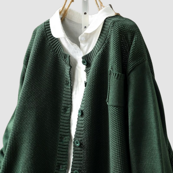 Berlinda cozy knit cardigan for women