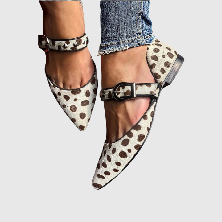 Emery studded mary jane shoes for women