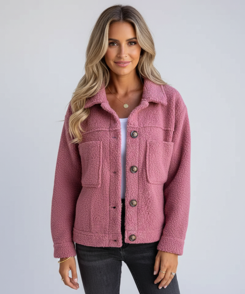 Doreen™ | Buttoned Fleece Jacket