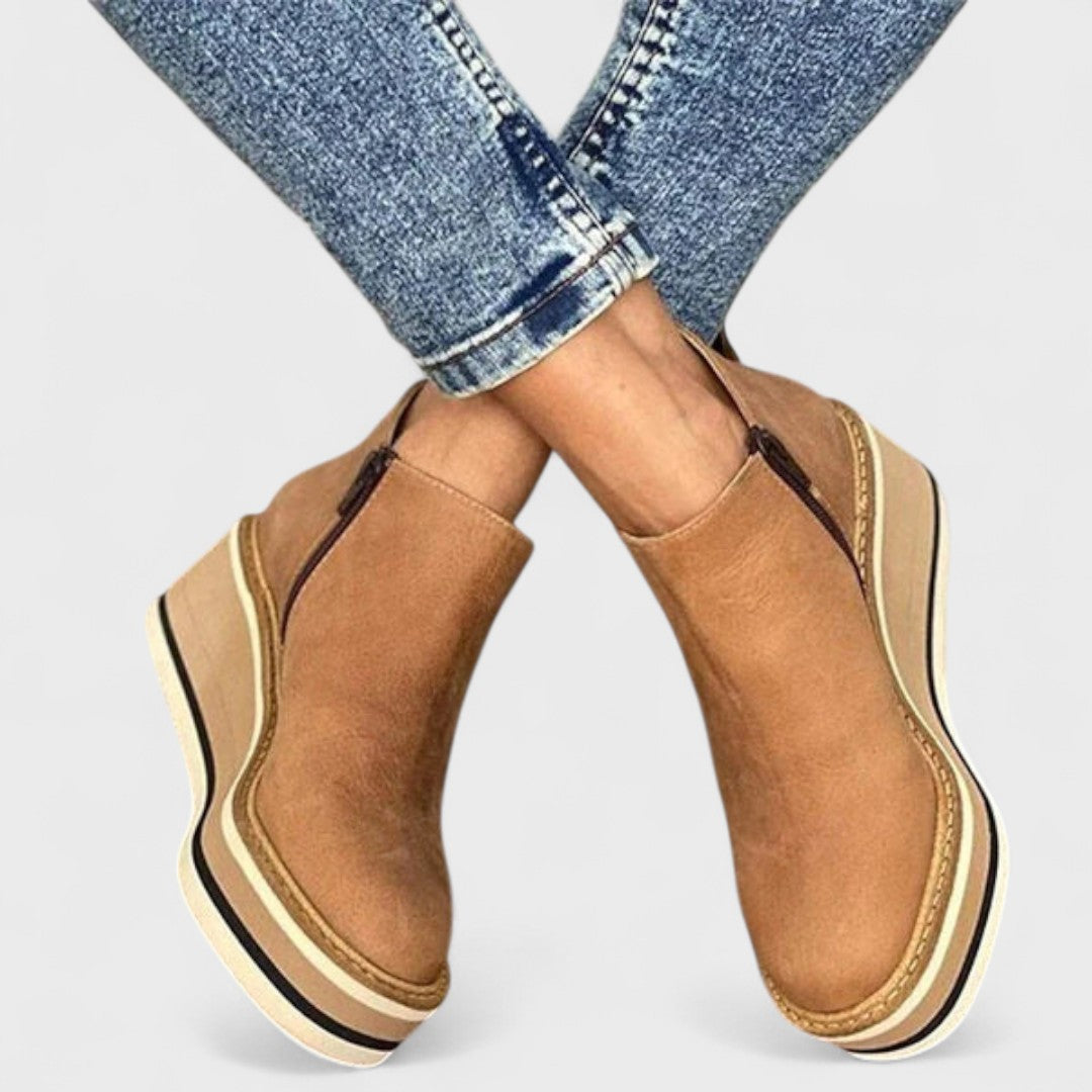 Solvina waterproof ankle boots for women